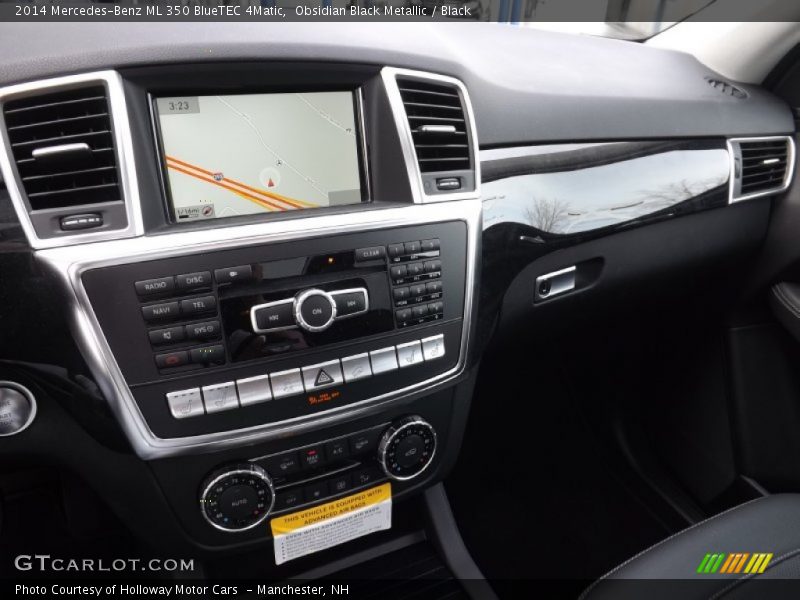 Obsidian Black Metallic / Black 2014 Mercedes-Benz ML 350 BlueTEC 4Matic