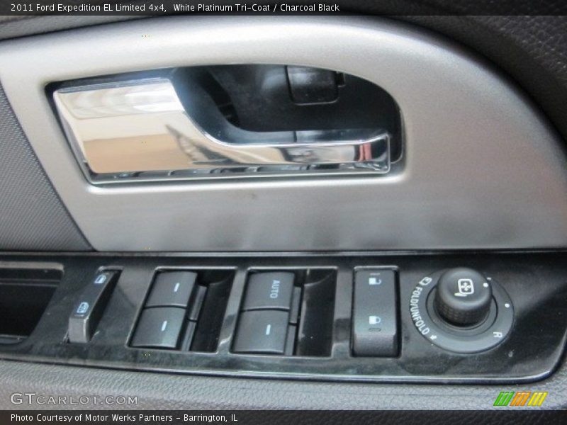 White Platinum Tri-Coat / Charcoal Black 2011 Ford Expedition EL Limited 4x4