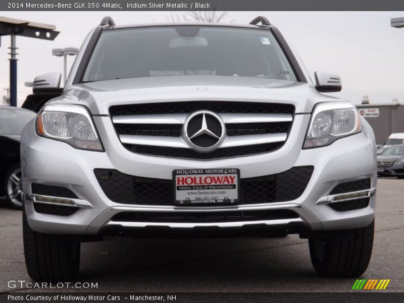 Iridium Silver Metallic / Black 2014 Mercedes-Benz GLK 350 4Matic