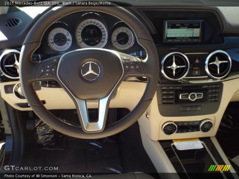 Black / Sahara Beige/Mocha 2015 Mercedes-Benz GLK 350
