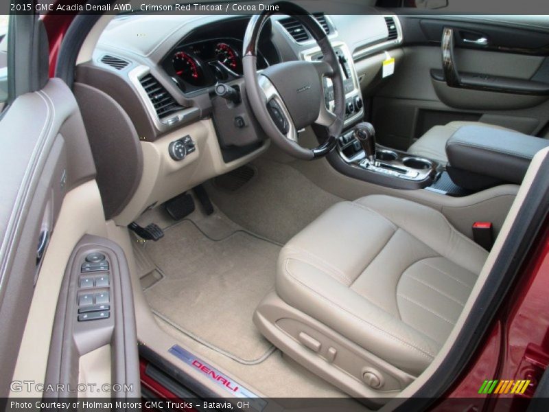 Cocoa Dune Interior - 2015 Acadia Denali AWD 