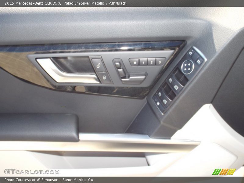 Paladium Silver Metallic / Ash/Black 2015 Mercedes-Benz GLK 350