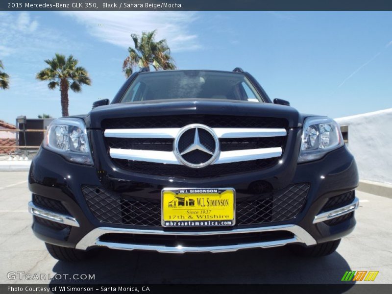 Black / Sahara Beige/Mocha 2015 Mercedes-Benz GLK 350