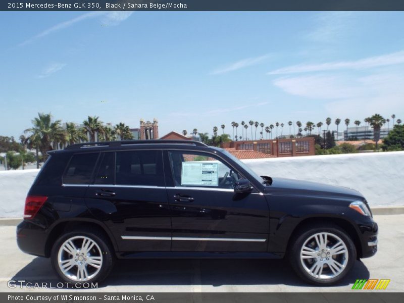 Black / Sahara Beige/Mocha 2015 Mercedes-Benz GLK 350