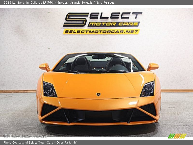 Arancio Borealis / Nero Perseus 2013 Lamborghini Gallardo LP 560-4 Spyder