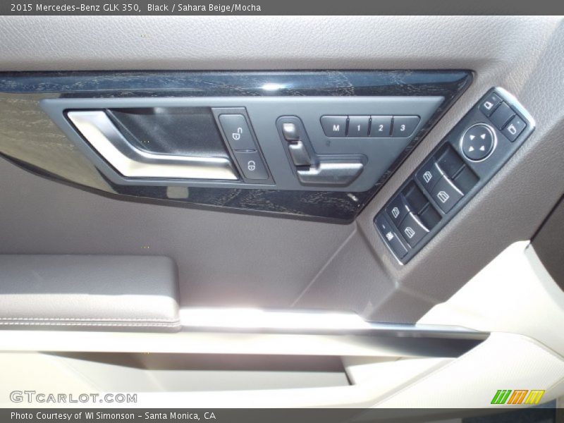 Black / Sahara Beige/Mocha 2015 Mercedes-Benz GLK 350