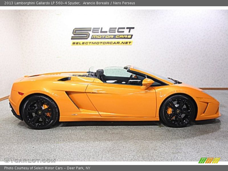 Arancio Borealis / Nero Perseus 2013 Lamborghini Gallardo LP 560-4 Spyder