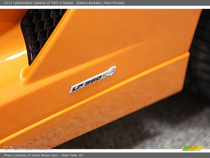 Arancio Borealis / Nero Perseus 2013 Lamborghini Gallardo LP 560-4 Spyder