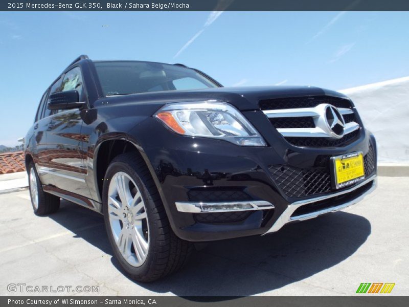 Black / Sahara Beige/Mocha 2015 Mercedes-Benz GLK 350