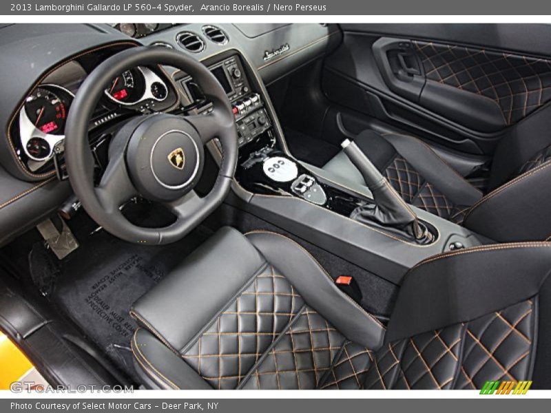 Nero Perseus Interior - 2013 Gallardo LP 560-4 Spyder 