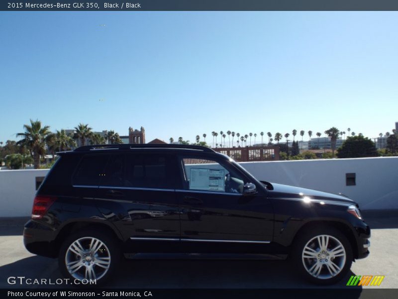 Black / Black 2015 Mercedes-Benz GLK 350