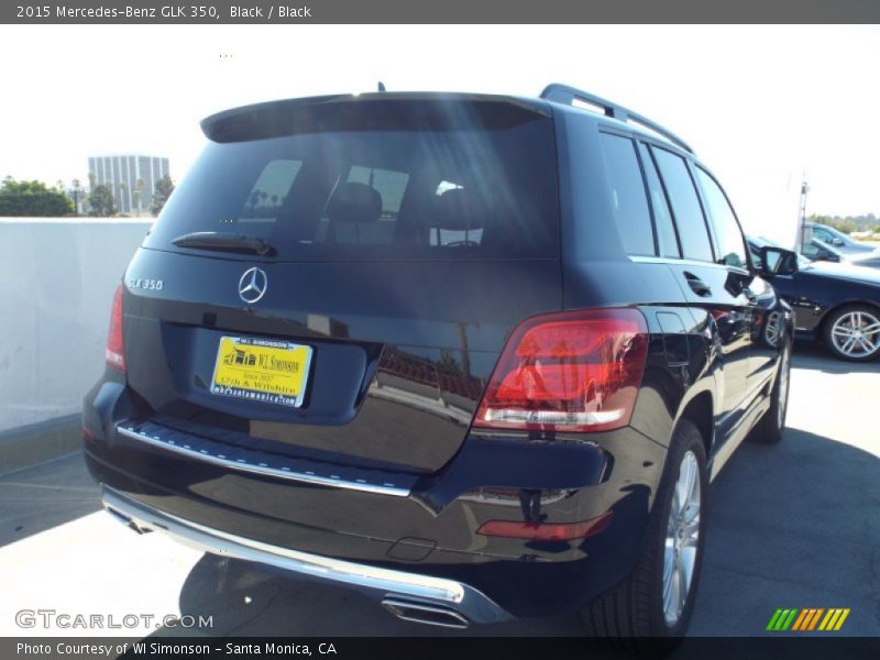 Black / Black 2015 Mercedes-Benz GLK 350