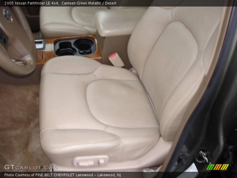 Canteen Green Metallic / Desert 2005 Nissan Pathfinder LE 4x4
