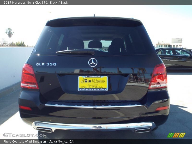 Black / Black 2015 Mercedes-Benz GLK 350