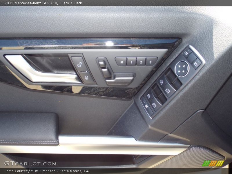 Black / Black 2015 Mercedes-Benz GLK 350