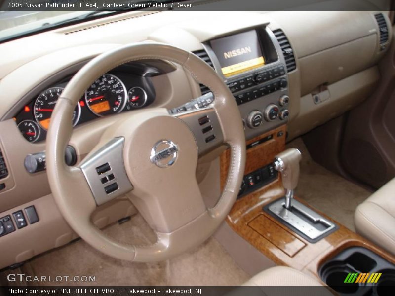 Canteen Green Metallic / Desert 2005 Nissan Pathfinder LE 4x4