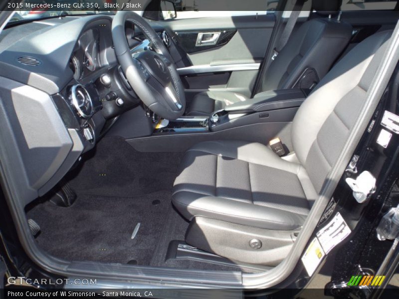 Black / Black 2015 Mercedes-Benz GLK 350