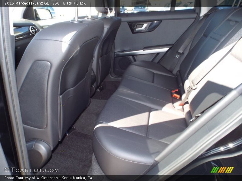 Black / Black 2015 Mercedes-Benz GLK 350