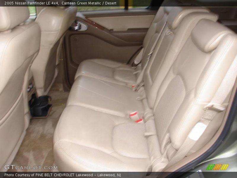 Canteen Green Metallic / Desert 2005 Nissan Pathfinder LE 4x4