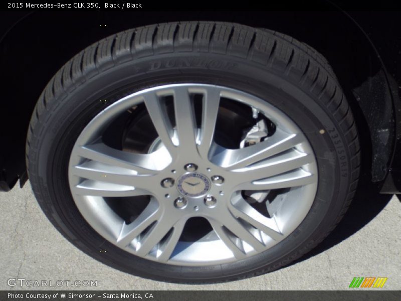 Black / Black 2015 Mercedes-Benz GLK 350