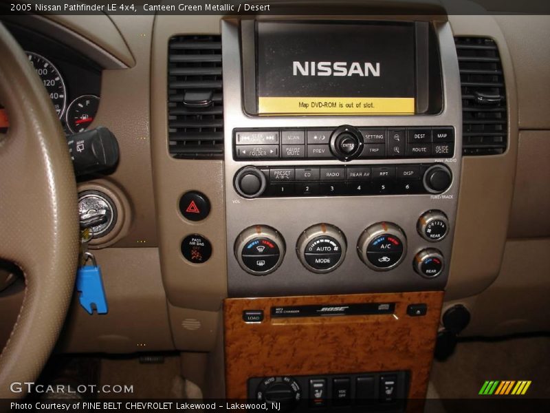 Canteen Green Metallic / Desert 2005 Nissan Pathfinder LE 4x4