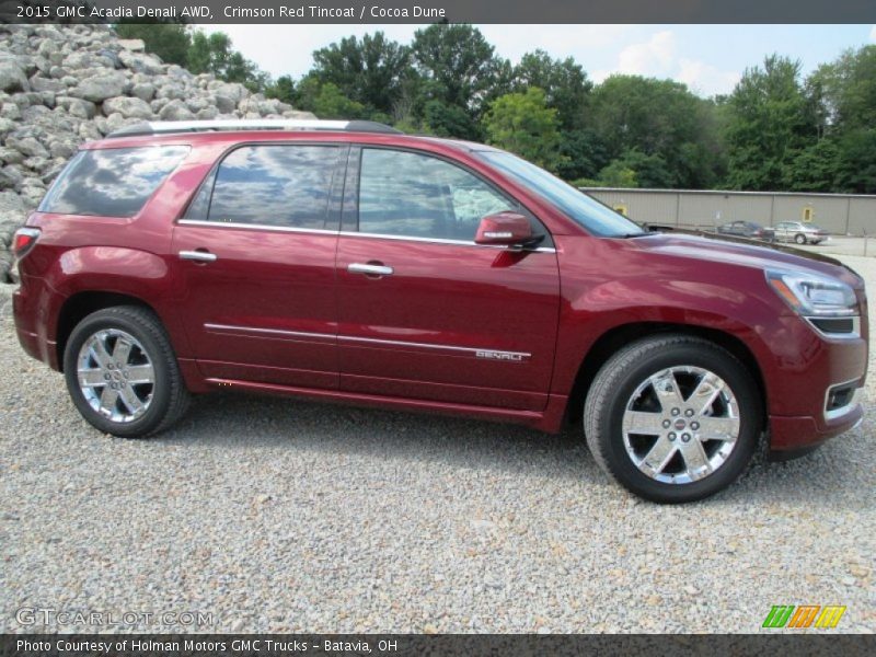  2015 Acadia Denali AWD Crimson Red Tincoat