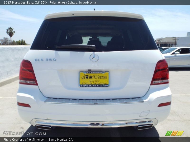 Polar White / Sahara Beige/Mocha 2015 Mercedes-Benz GLK 350