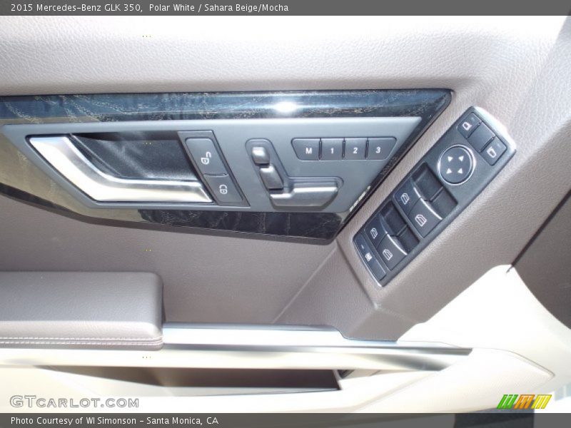 Polar White / Sahara Beige/Mocha 2015 Mercedes-Benz GLK 350