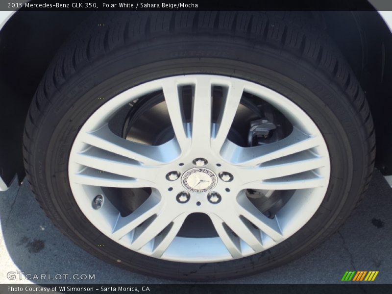 Polar White / Sahara Beige/Mocha 2015 Mercedes-Benz GLK 350