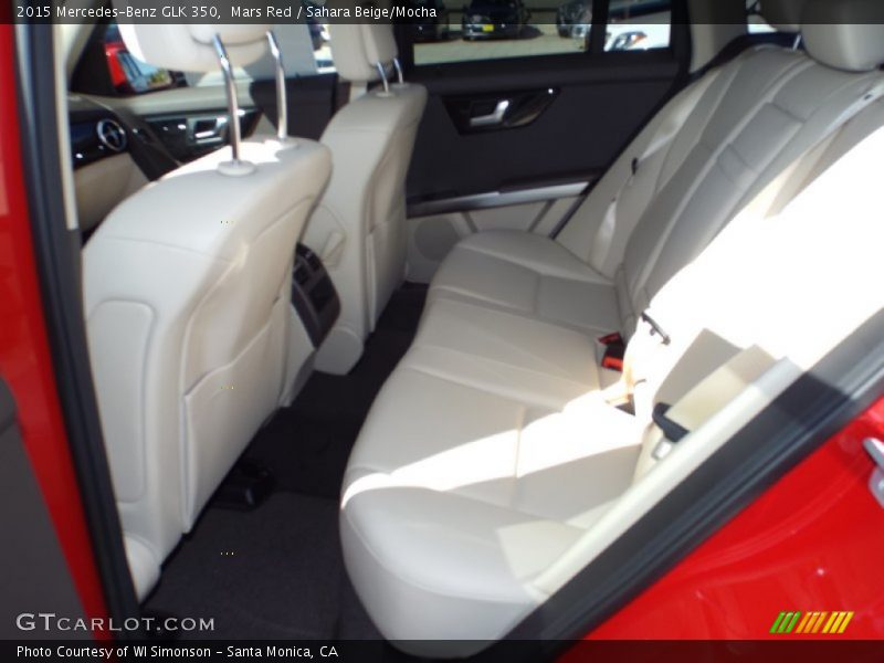 Mars Red / Sahara Beige/Mocha 2015 Mercedes-Benz GLK 350