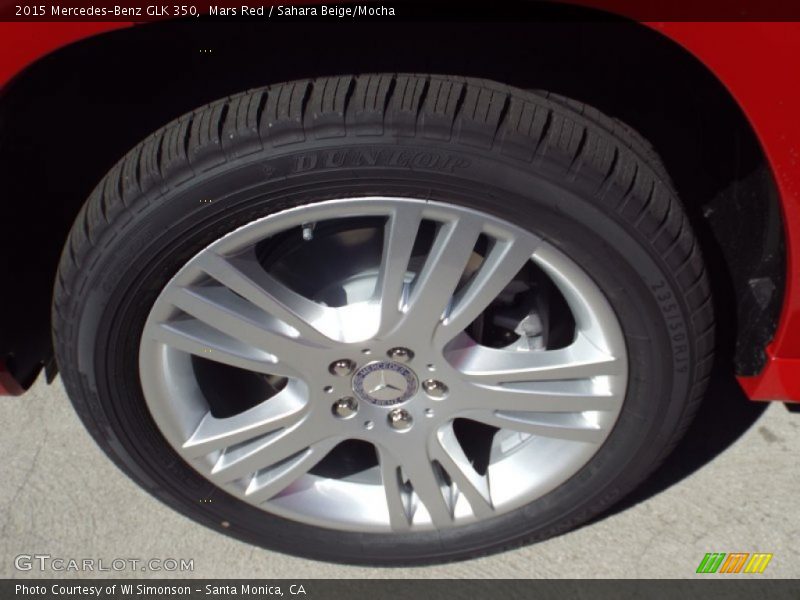 Mars Red / Sahara Beige/Mocha 2015 Mercedes-Benz GLK 350
