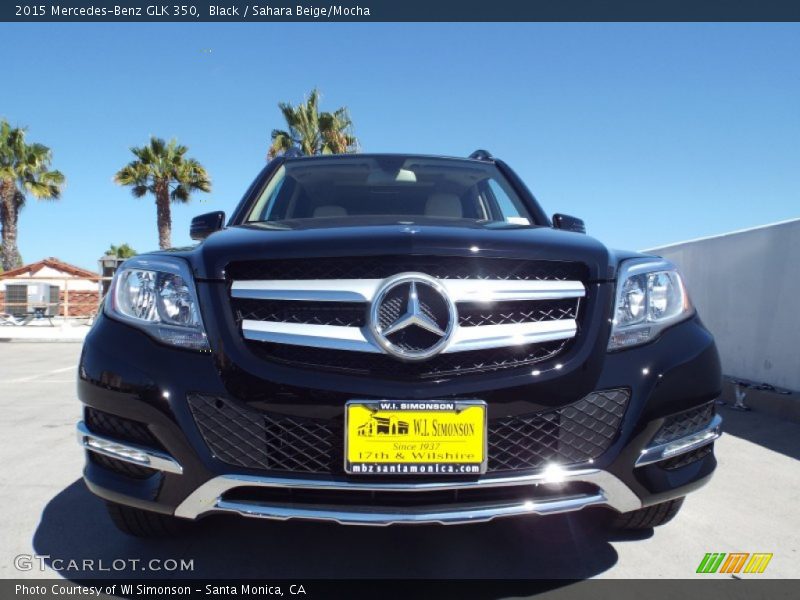 Black / Sahara Beige/Mocha 2015 Mercedes-Benz GLK 350