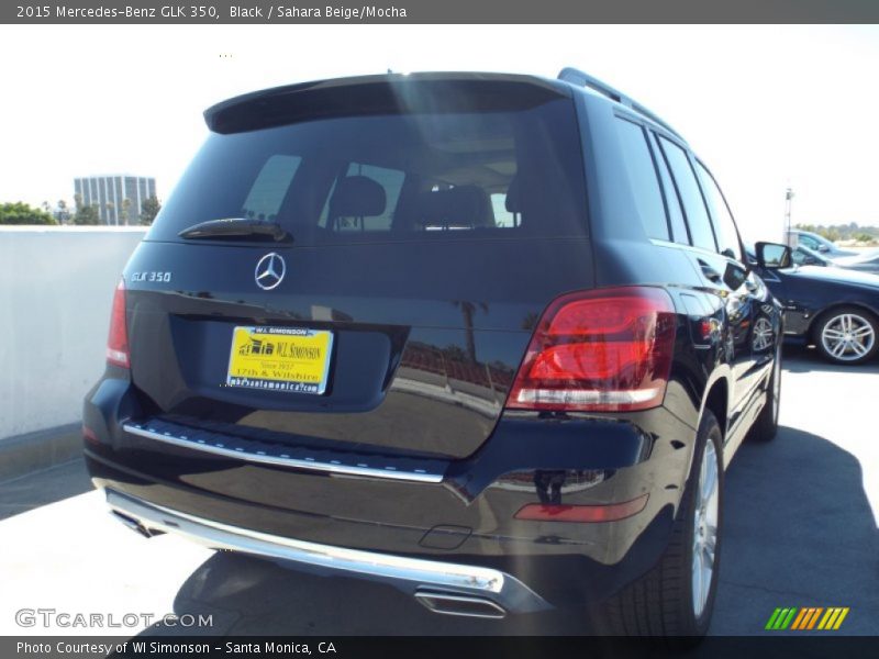 Black / Sahara Beige/Mocha 2015 Mercedes-Benz GLK 350