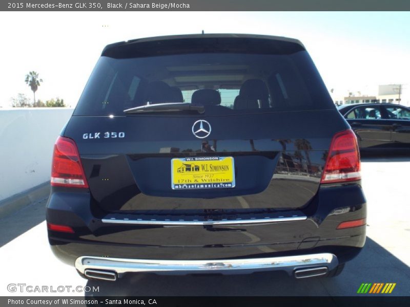 Black / Sahara Beige/Mocha 2015 Mercedes-Benz GLK 350