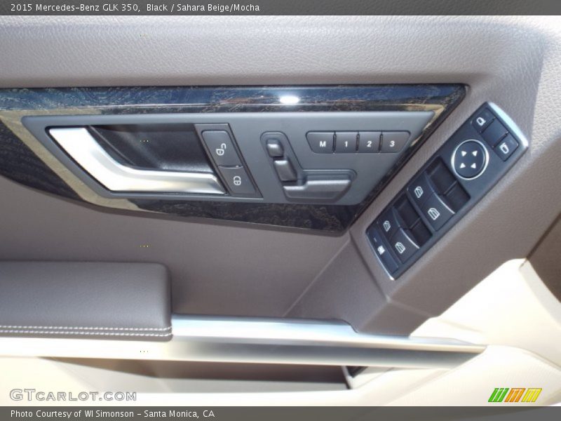 Black / Sahara Beige/Mocha 2015 Mercedes-Benz GLK 350