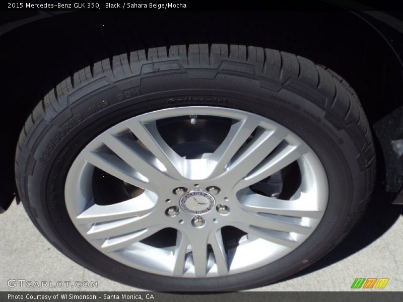Black / Sahara Beige/Mocha 2015 Mercedes-Benz GLK 350