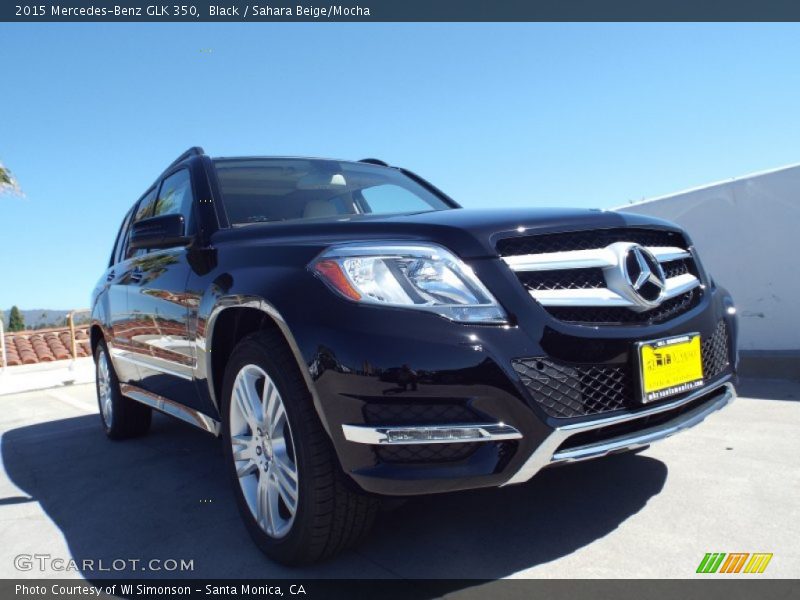 Black / Sahara Beige/Mocha 2015 Mercedes-Benz GLK 350