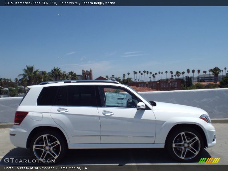 Polar White / Sahara Beige/Mocha 2015 Mercedes-Benz GLK 350