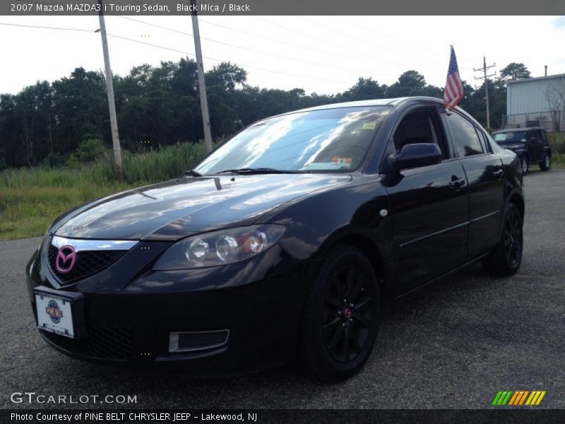 Black Mica / Black 2007 Mazda MAZDA3 i Touring Sedan