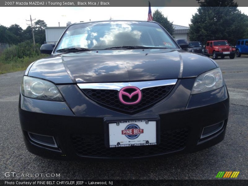 Black Mica / Black 2007 Mazda MAZDA3 i Touring Sedan