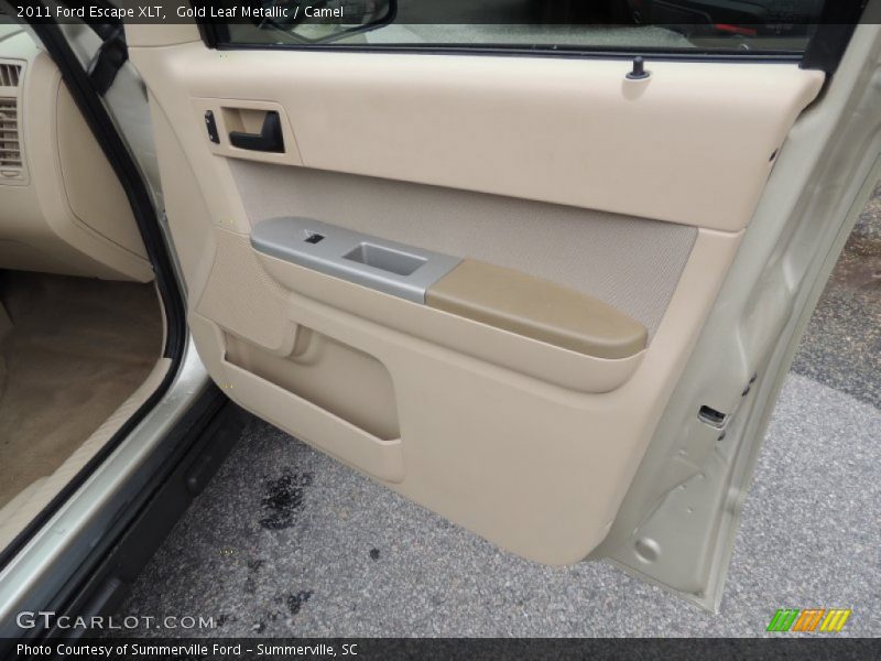 Gold Leaf Metallic / Camel 2011 Ford Escape XLT