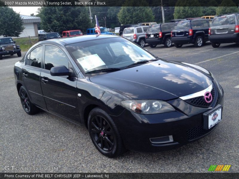 Black Mica / Black 2007 Mazda MAZDA3 i Touring Sedan
