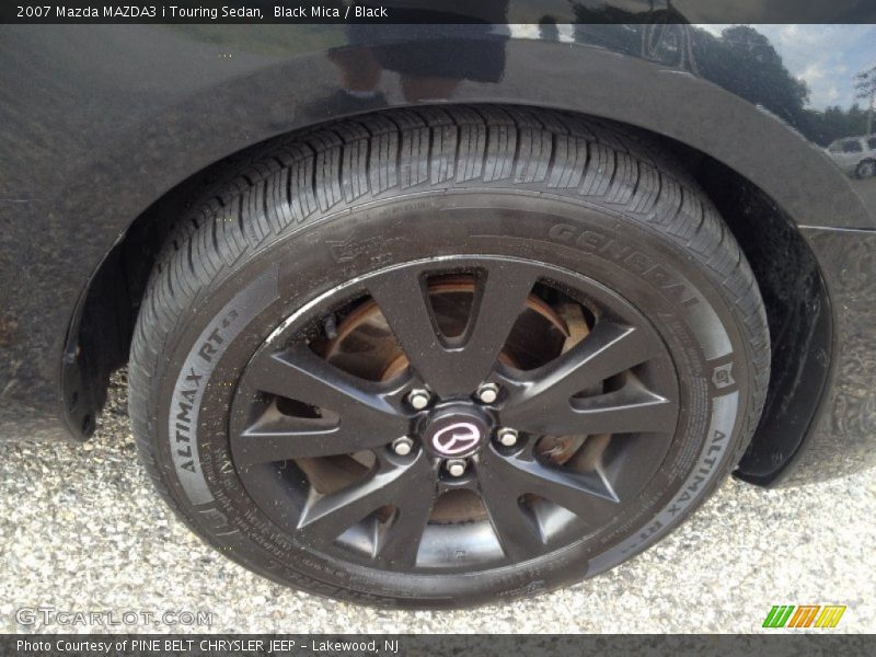 Black Mica / Black 2007 Mazda MAZDA3 i Touring Sedan