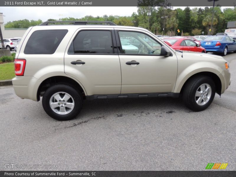 Gold Leaf Metallic / Camel 2011 Ford Escape XLT