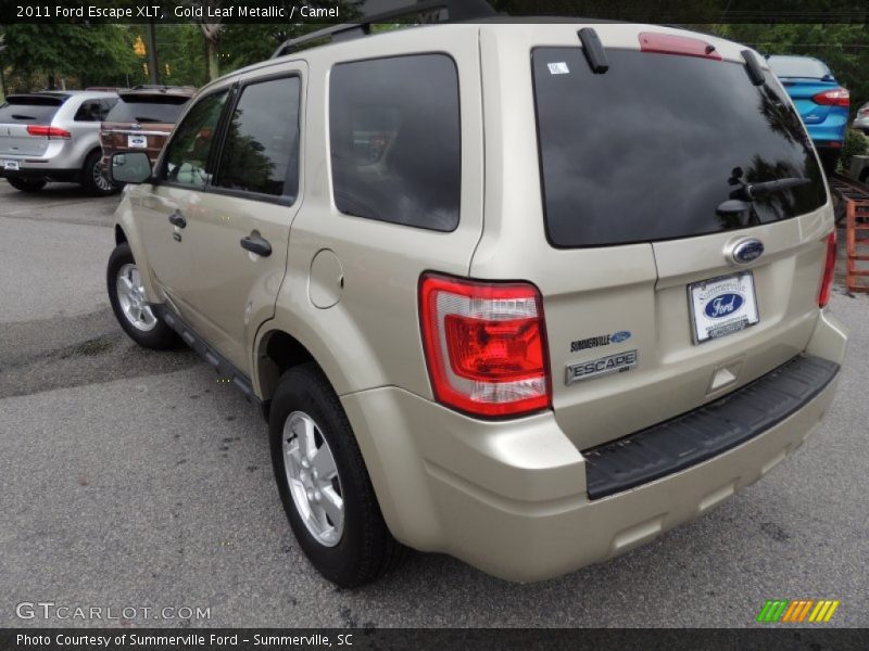 Gold Leaf Metallic / Camel 2011 Ford Escape XLT