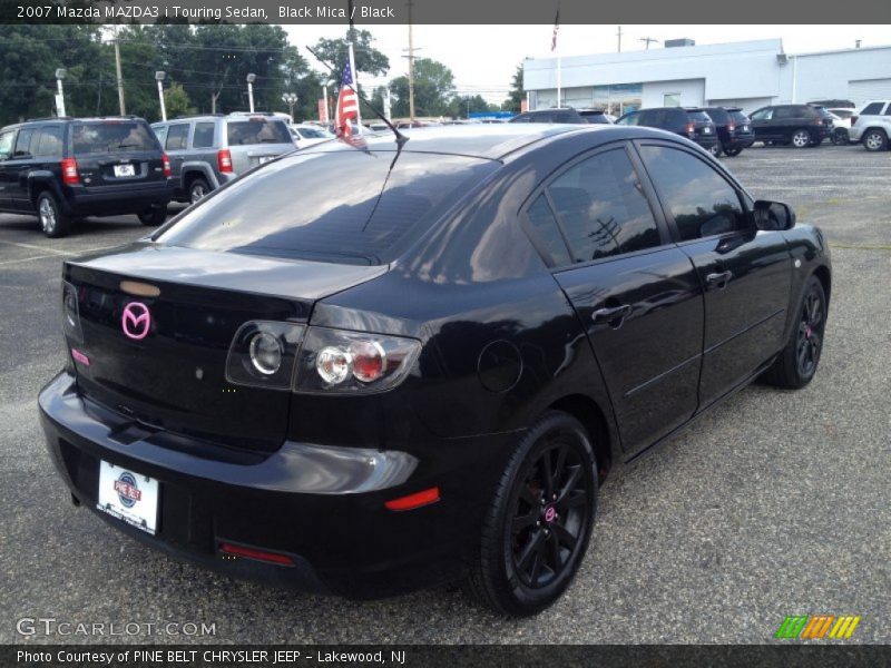 Black Mica / Black 2007 Mazda MAZDA3 i Touring Sedan