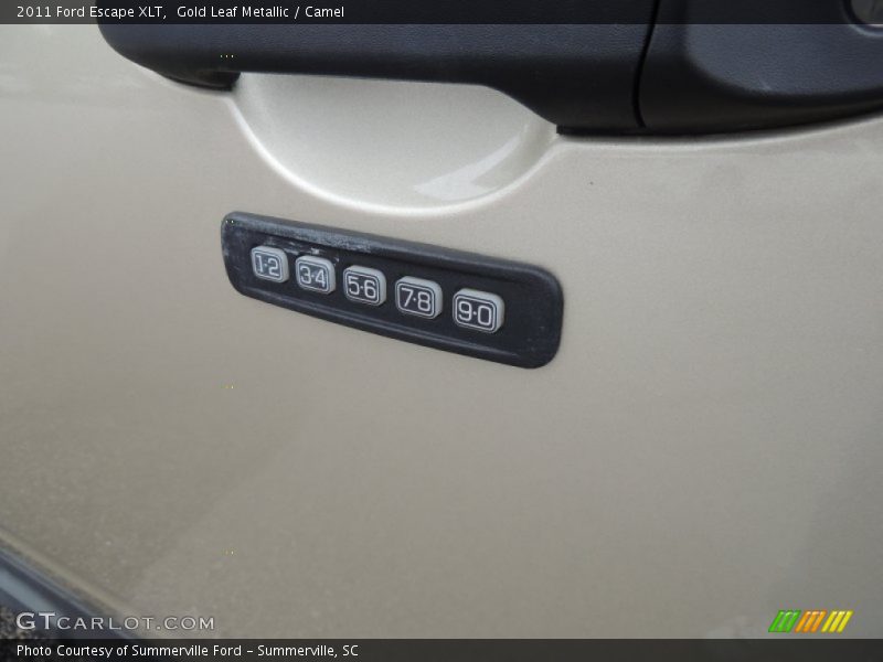 Gold Leaf Metallic / Camel 2011 Ford Escape XLT