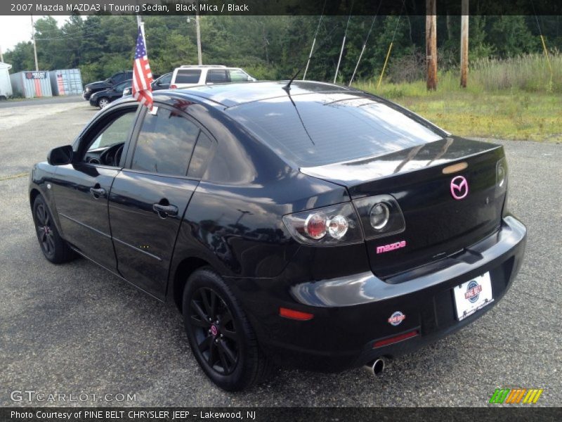 Black Mica / Black 2007 Mazda MAZDA3 i Touring Sedan