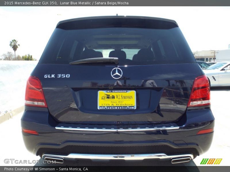 Lunar Blue Metallic / Sahara Beige/Mocha 2015 Mercedes-Benz GLK 350
