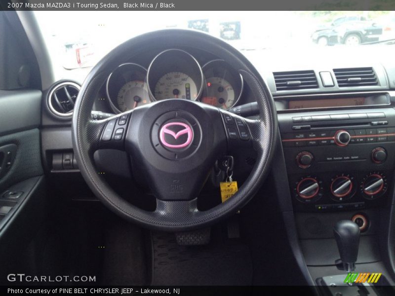 Black Mica / Black 2007 Mazda MAZDA3 i Touring Sedan